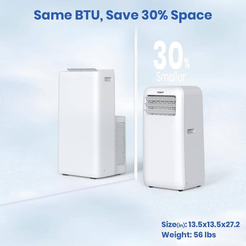 Tosot TOSOT 11500 BTU Portable Air Conditioner for 400 Square Feet with Remote and Auto Swing