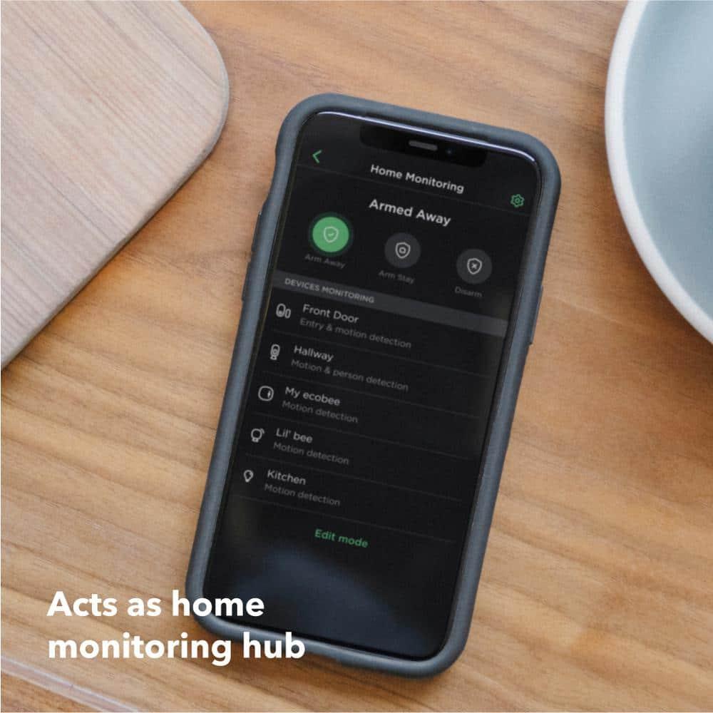 ecobee Smart Thermostat Enhanced: Energy Star Certified, Compatible with Alexa & Google Assistant, 3-Year Warranty
