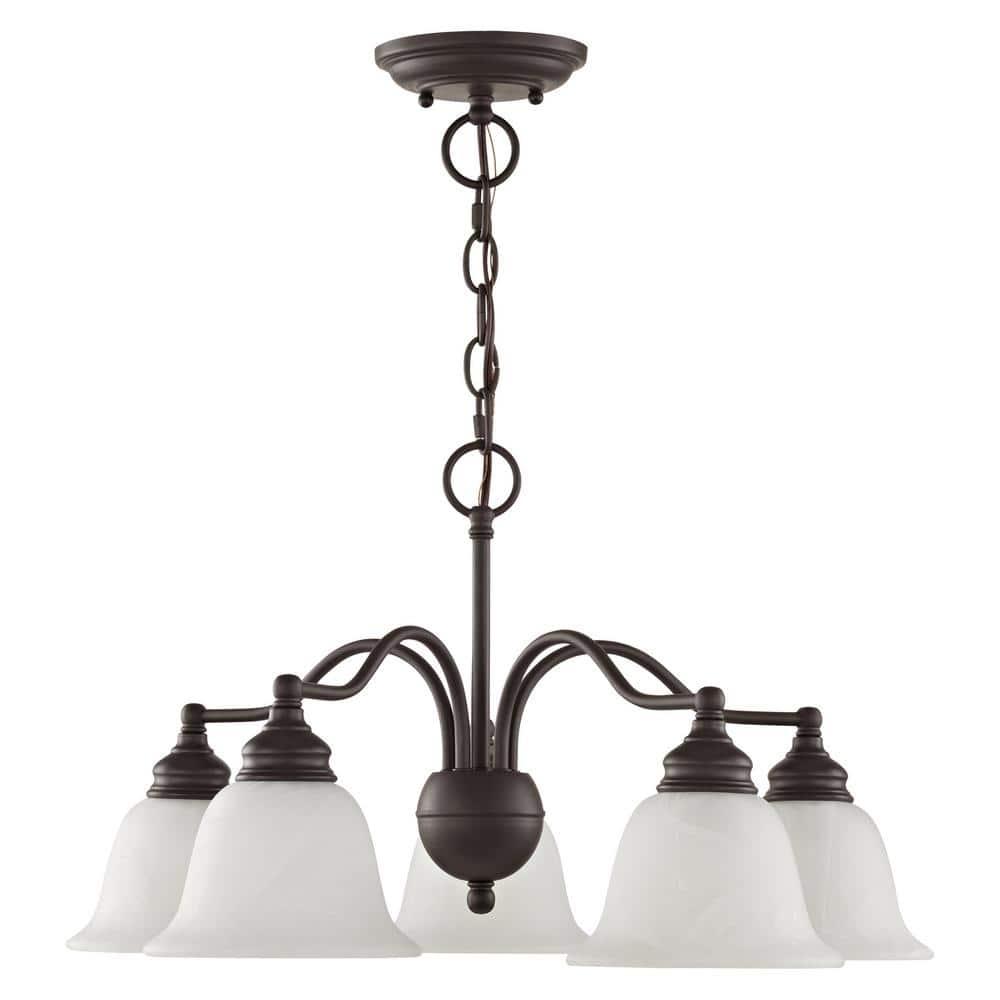 Livex Lighting Essex 5 - Light Chandelier in  Bronze