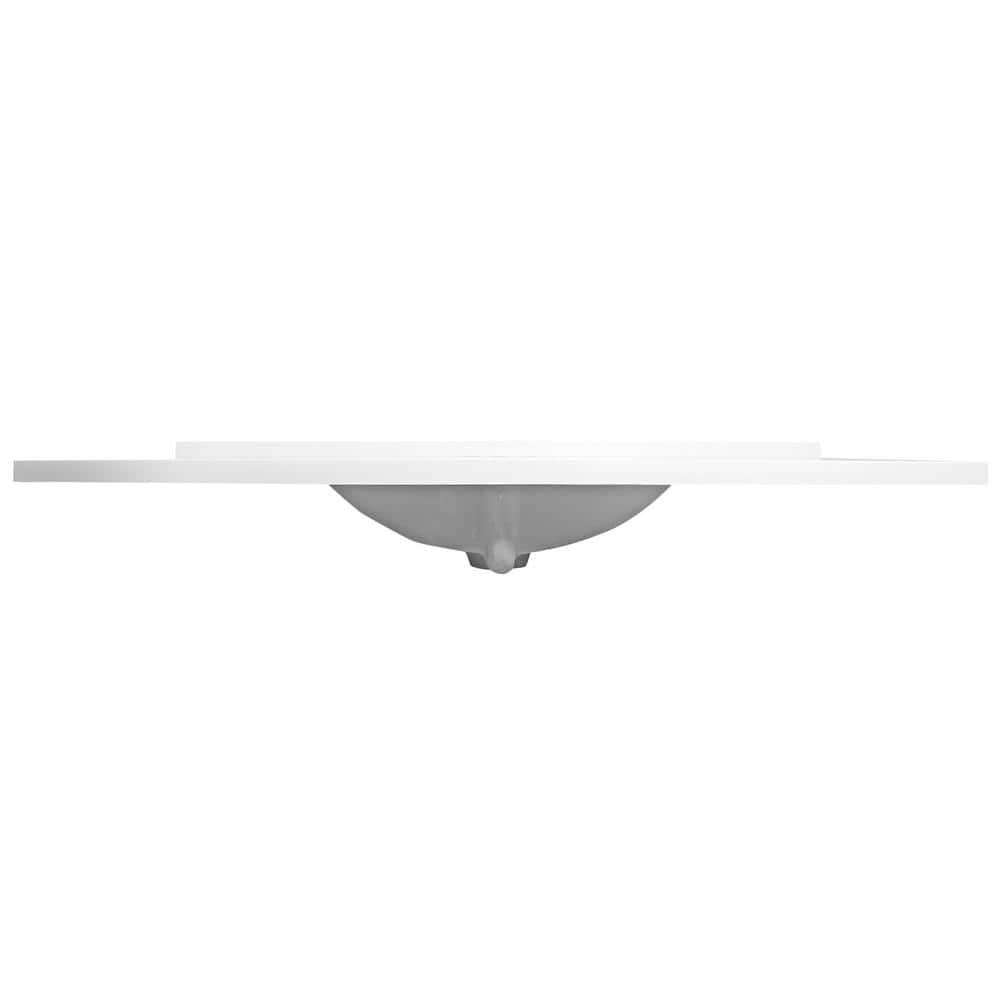 Design House Camilla II Vanity Top with Single Sink and Backsplash