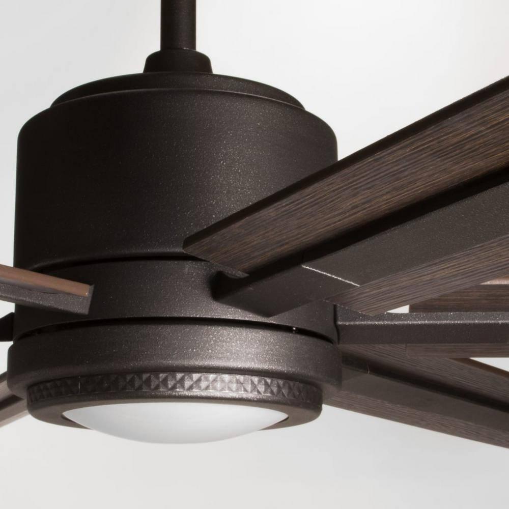 P2586-7130K-Progress Lighting-Glandon - Wide - Ceiling Fan - 1 Light - Handheld Remote in Transitional style - 60 Inches wide by 17.13 Inches