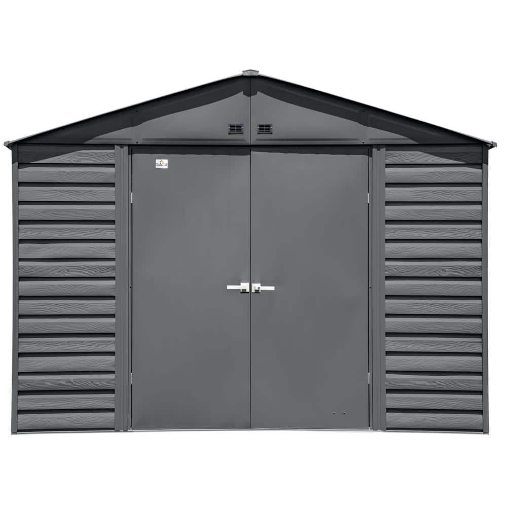 Arrow 10 ft. W x 14 ft. D Steel Horizontal Storage Shed