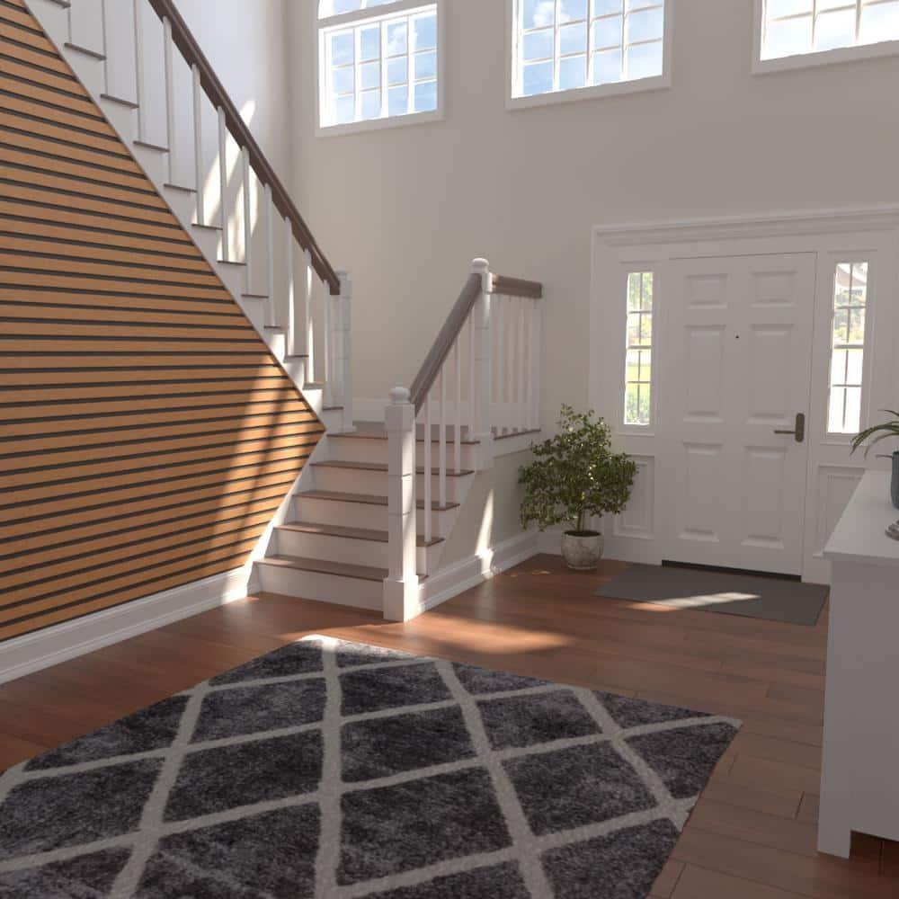 Adjustable Wood Slat Wall Panel Kit