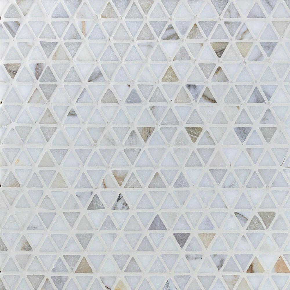 Calacatta Marble Honeycomb Mosaic Wall Tile
