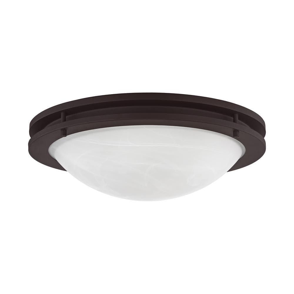 Livex Lighting Ariel 3 - Light Flush Mount in  Bronze