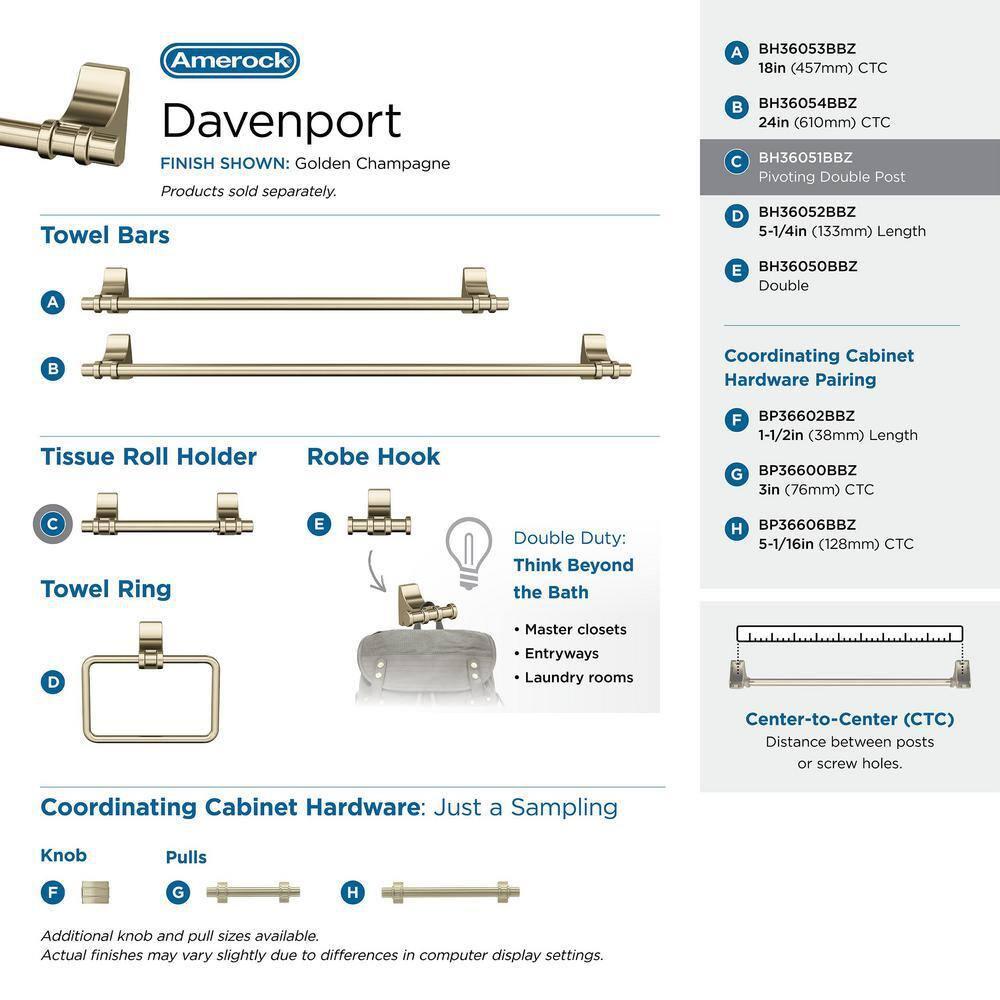 Davenport Wall Mount Toilet Paper Holder