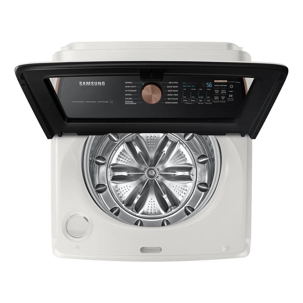 Samsung Samsung 5.5 cu. ft. Extra-Large Capacity Smart Top Load Washer with Auto Dispense System WA55CG7500AEUS