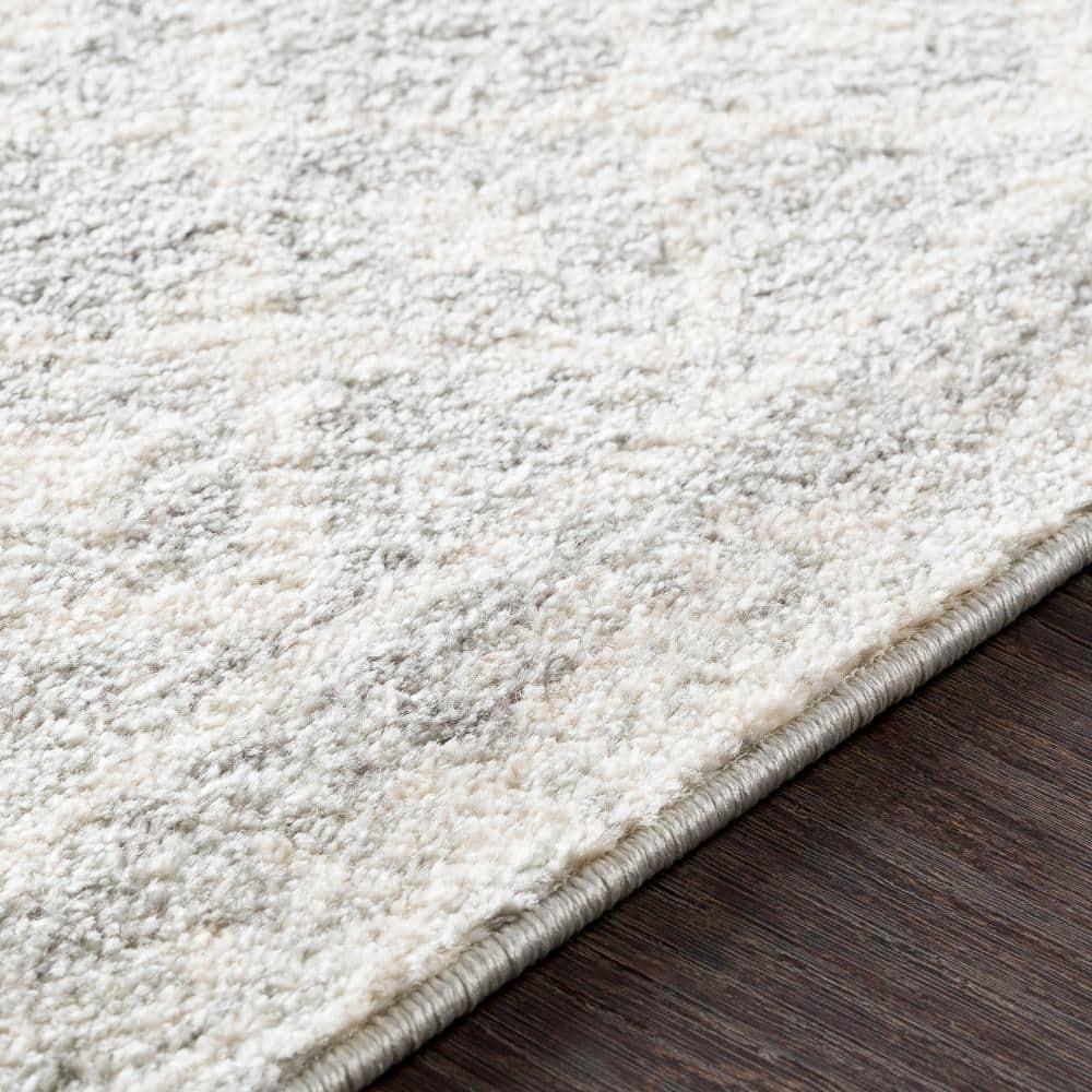 Livabliss 7'10"x10'3" Sweetgum Global Rug Cream: Mid-Century Modern, Fade & Stain-Resistant, Indoor Use