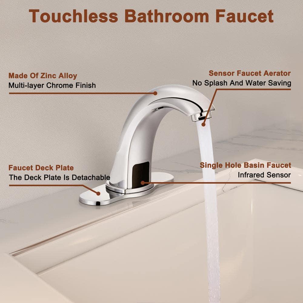 mondawe MD-S877BN Single-Hole Bathroom Faucet