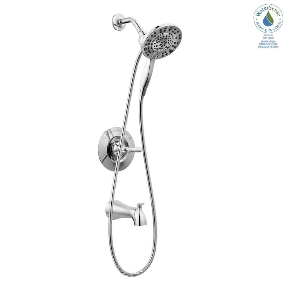 Arvo Single-Function Tub Shower Faucet Set, Shower Trim Kit with In2ition Shower Head and Valve