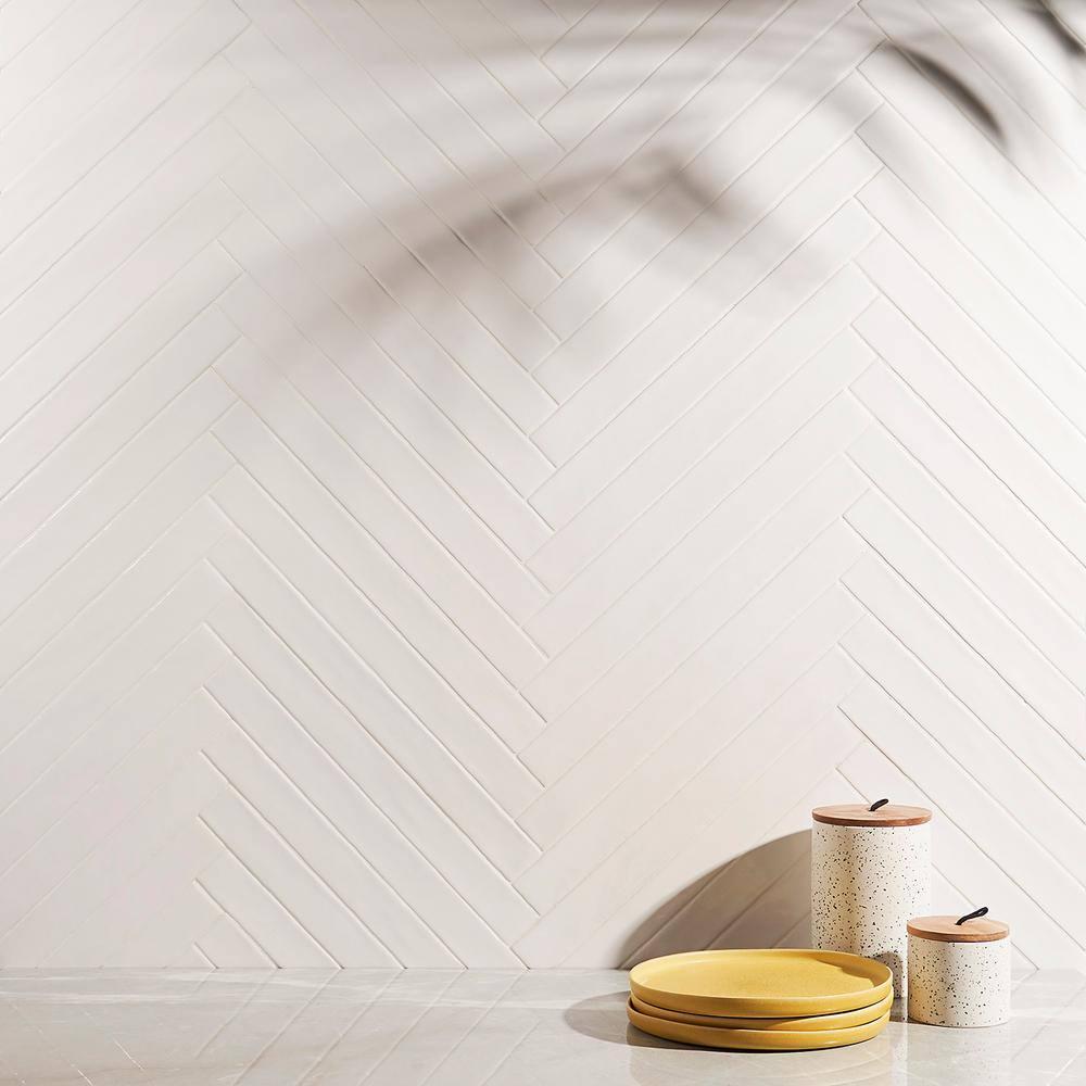 Capetown 2" x 20" Crackled Ceramic Subway Wall Tile (20 pieces/ 5.38 sq. ft./ Case)