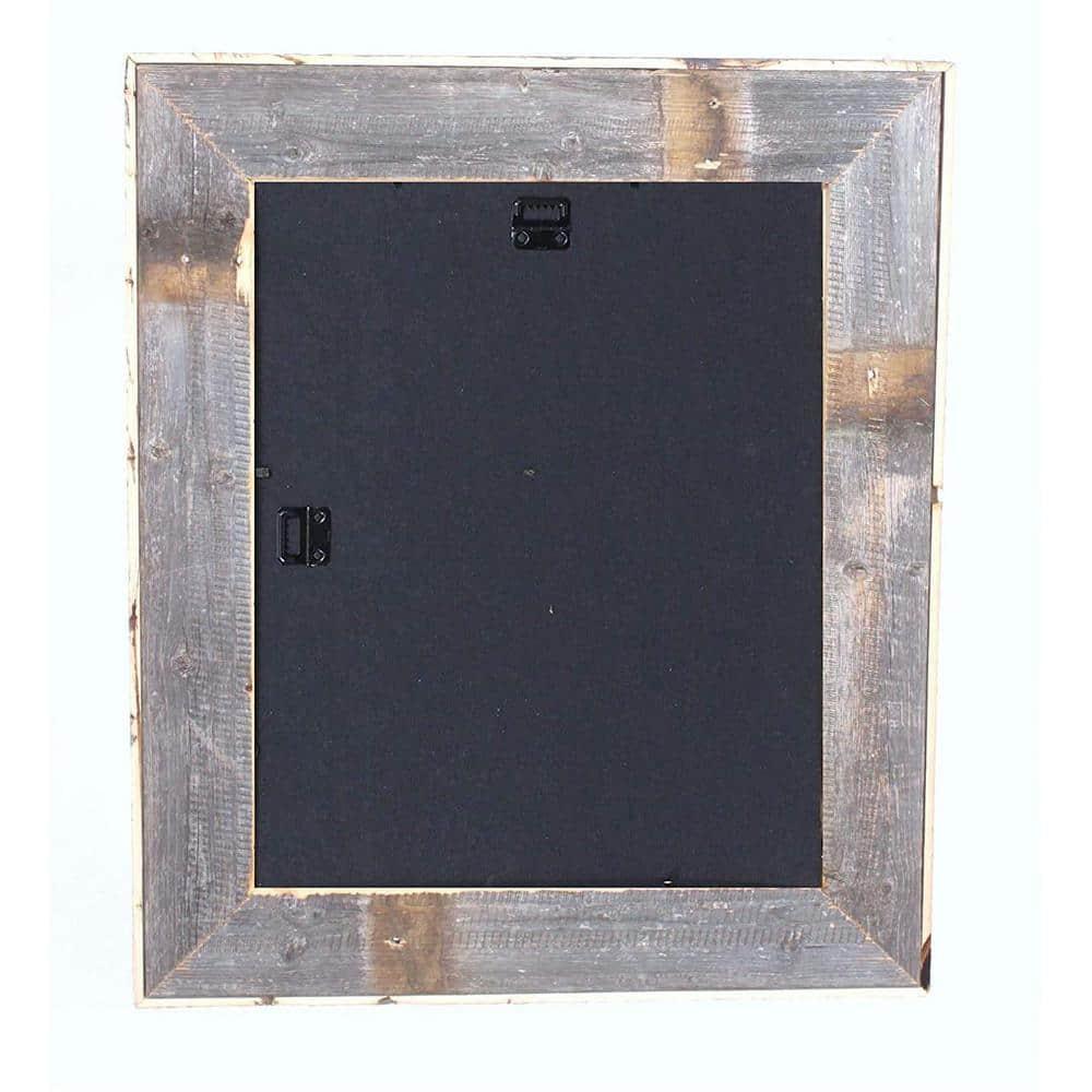 Rustic Farmhouse Artisan Series 16" x 20" Weathered Gray Wood Picture Frame