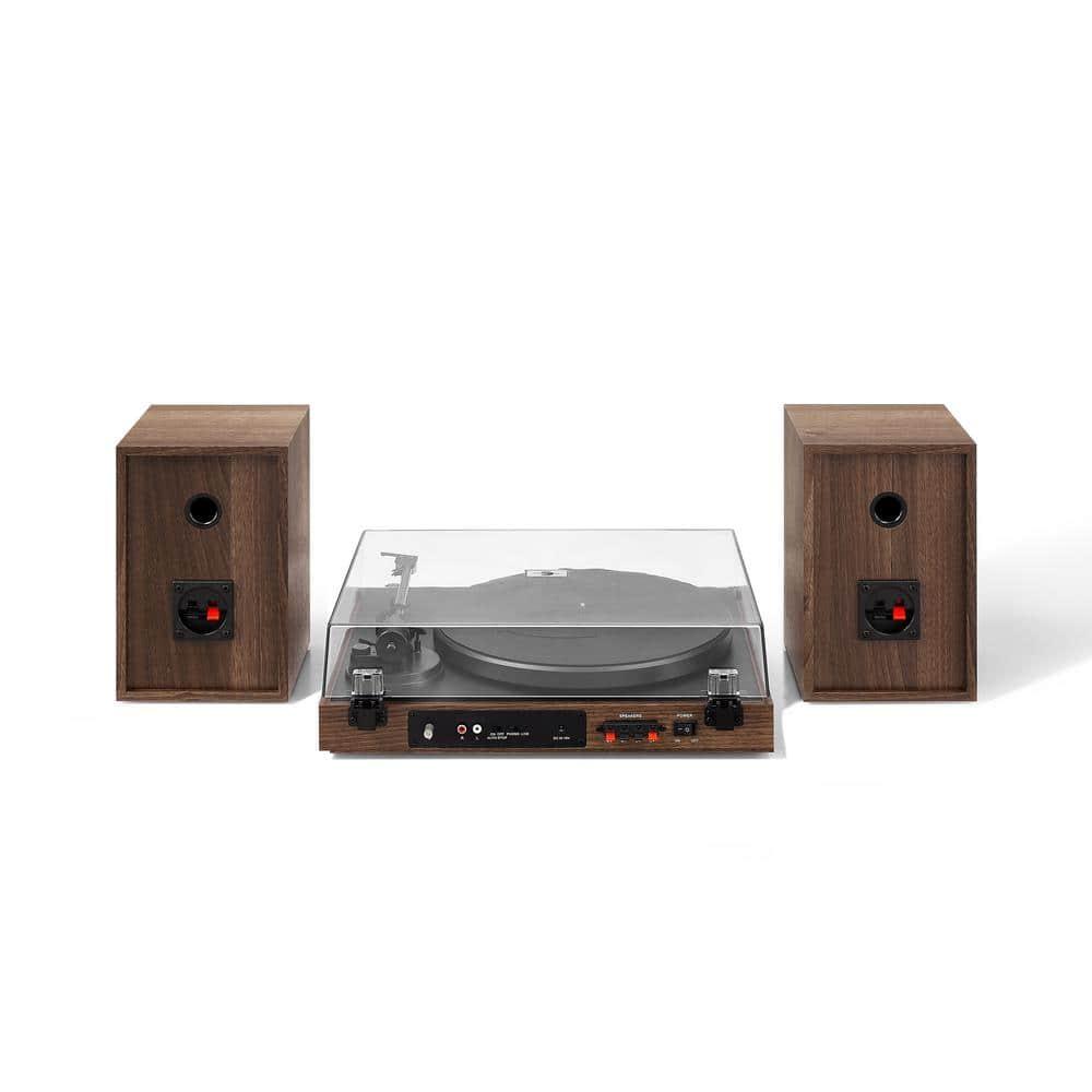 2 - Speed Turntable Decorative Record Player with Bluetooth