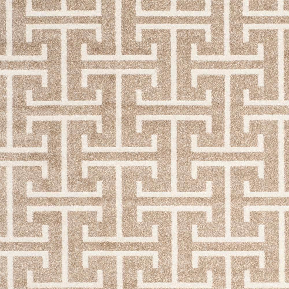Amherst AMT404 Power Loomed Area Rug - Wheat/Beige - 8'x10' - Safavieh.