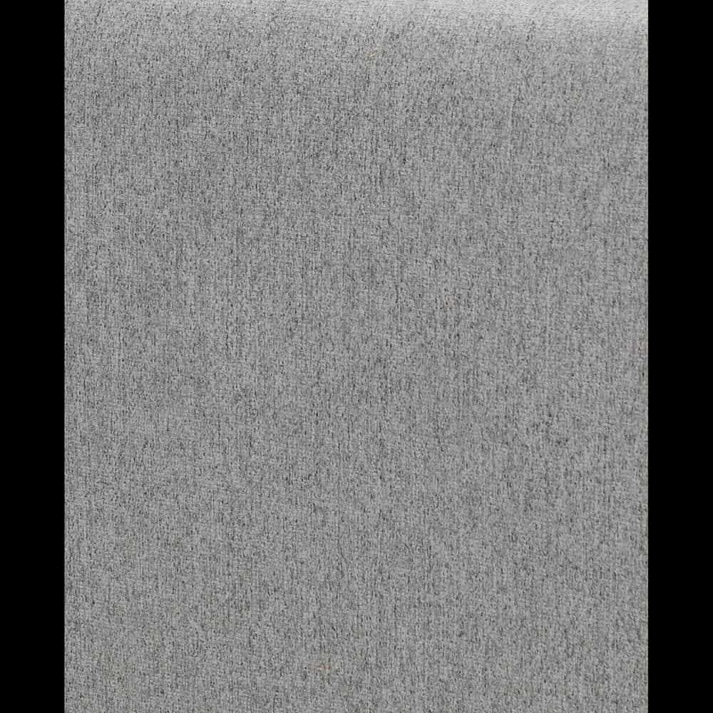Armen Living Juliett 80" Modern Fabric Reclining Sofa in Gray