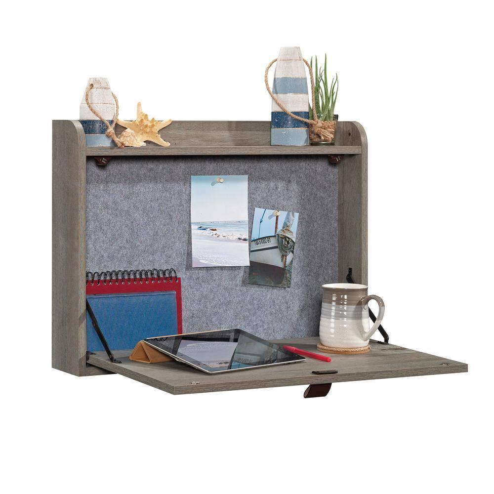 Anda Norr Floating Desk Mystic Oak - Sauder