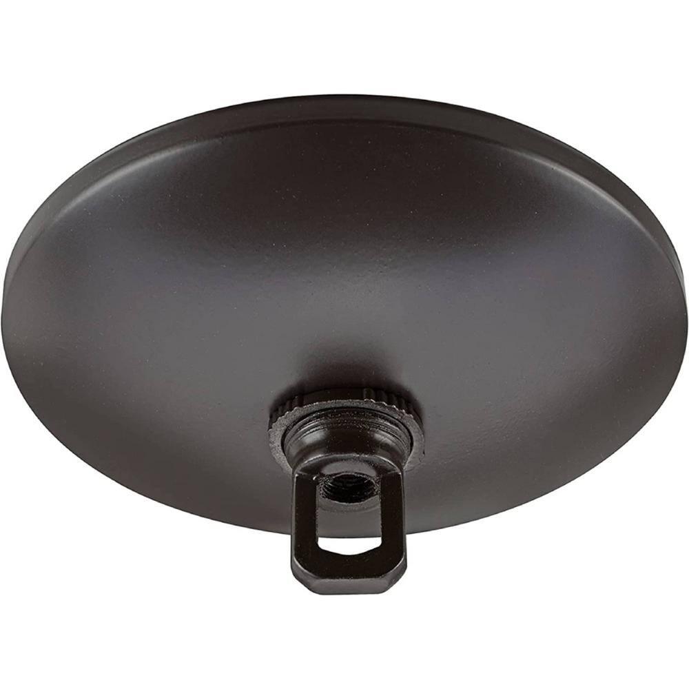 Aspen Creative 21511-12 Canopy Kit, 5"D with Collar Loop, 1" Center Hole, Oil Rubbed Bronze, 2PK