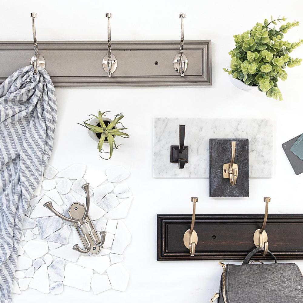 Liberty Ruavista 4-1/3 in. Venetian Bronze with Copper Highlights Coat Hook