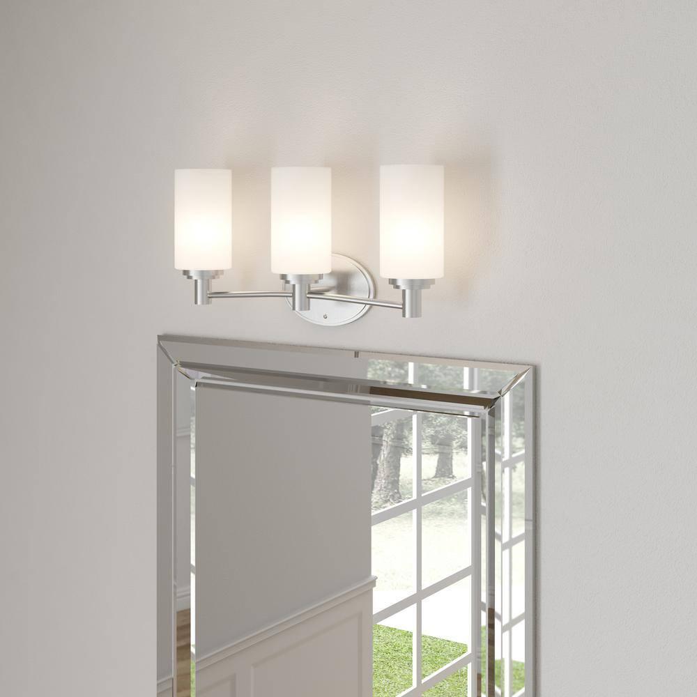 190024217-Thomas Lighting-Pittman - Three Light Wall Sconce-Brushed Nickel Finish