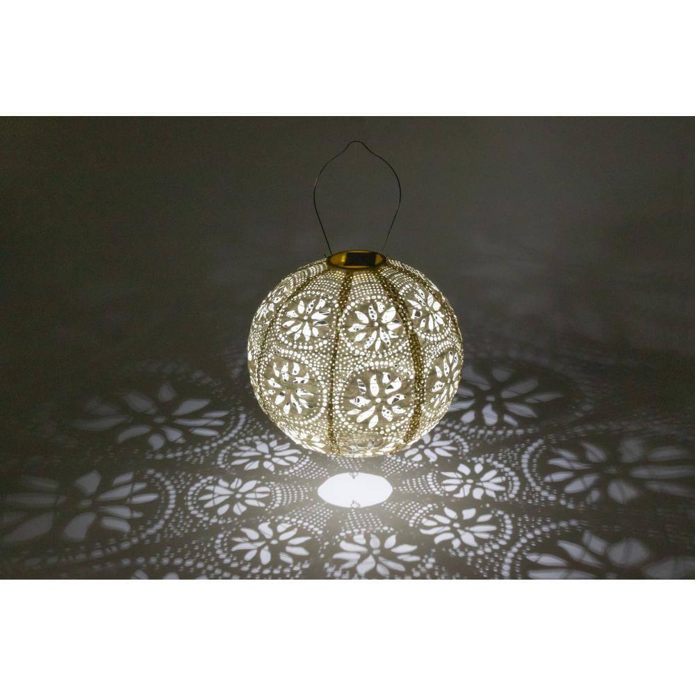 Boho Globe Solar Outdoor Lantern