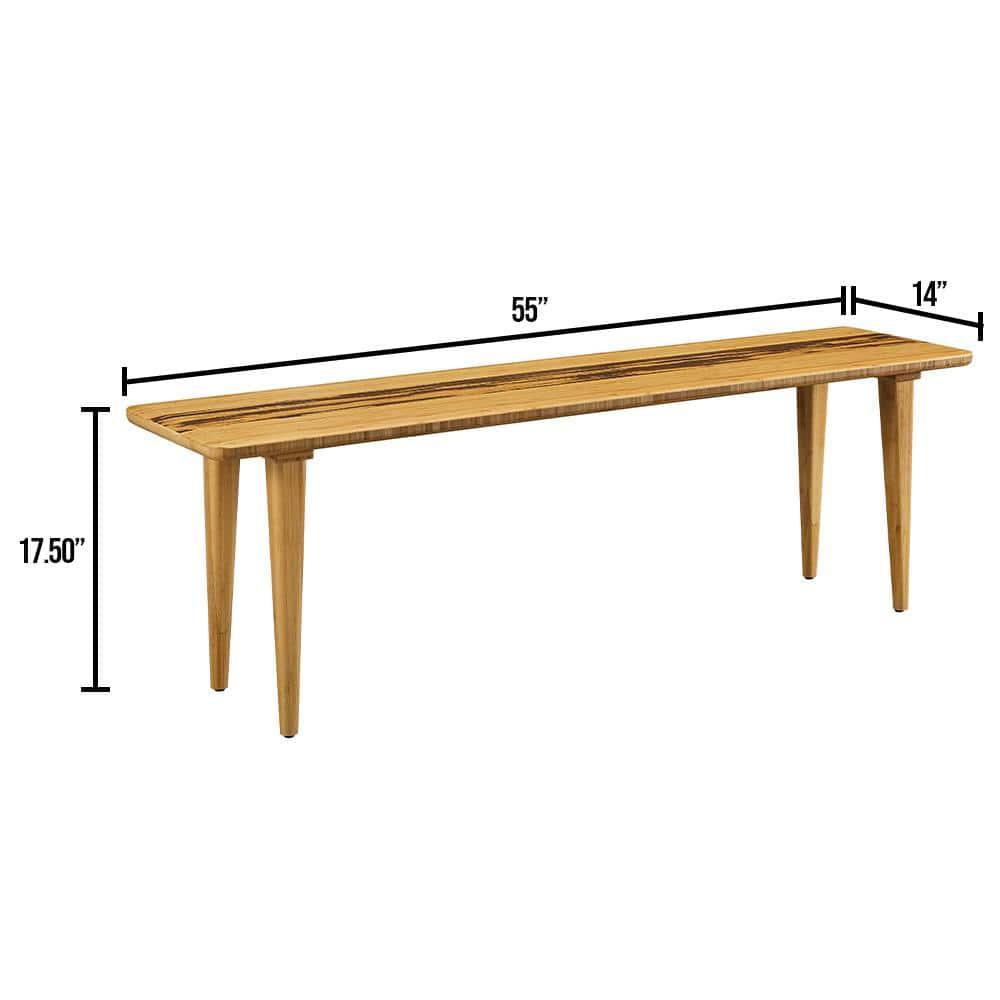Greenington Azara Bench, Caramelized