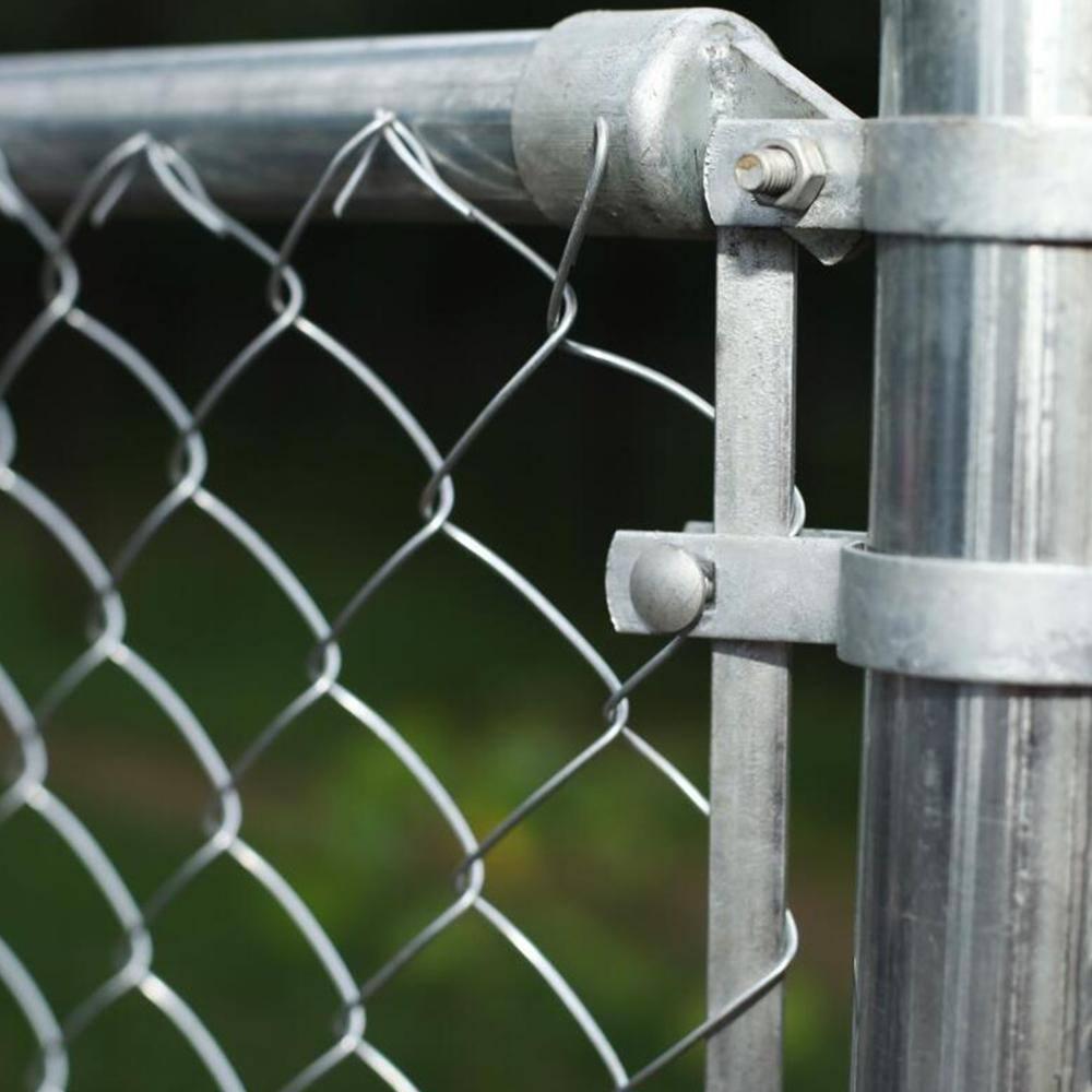 Silver Metal Border Fencing