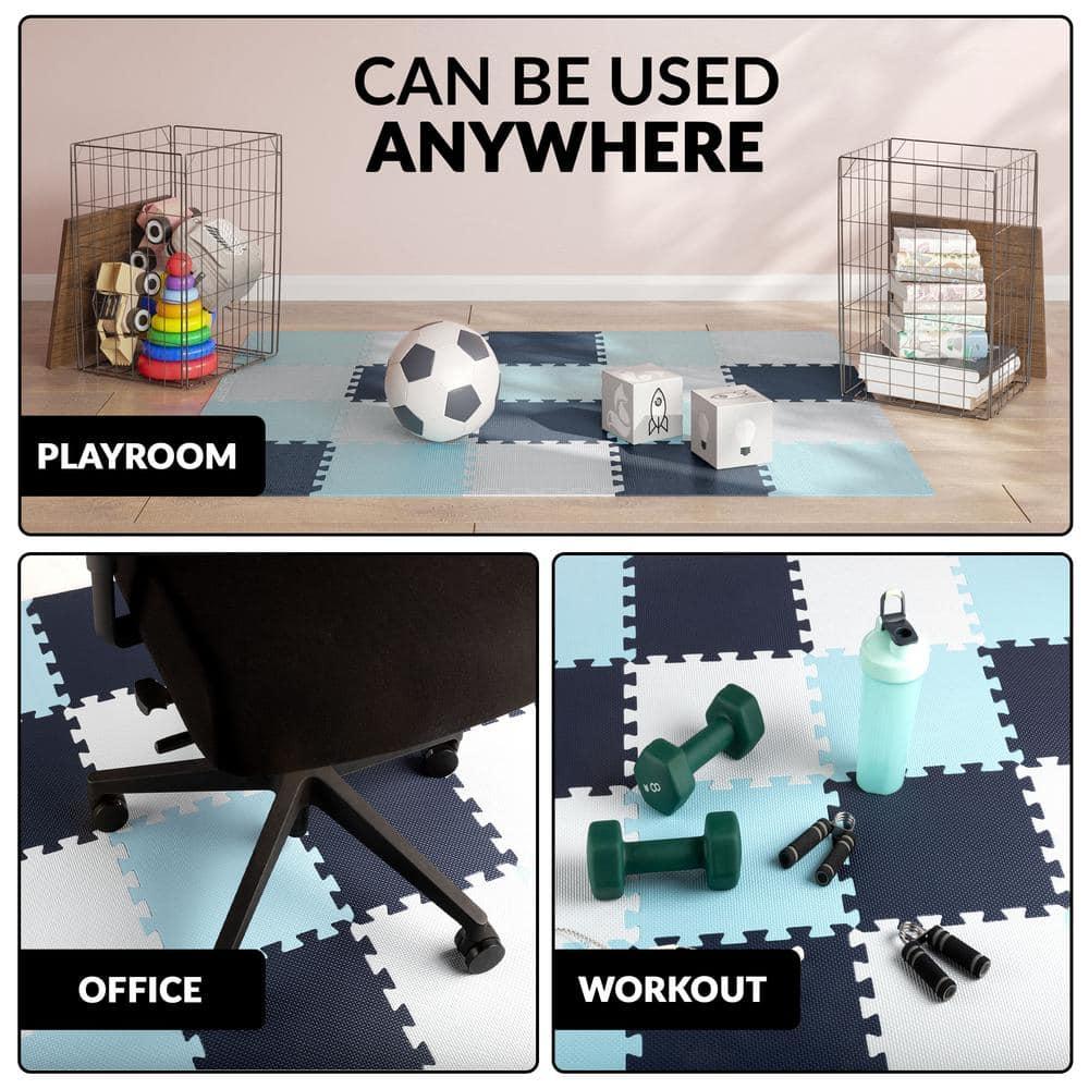 Foam Floor Tiles 20PK - 20sqft (Blue)