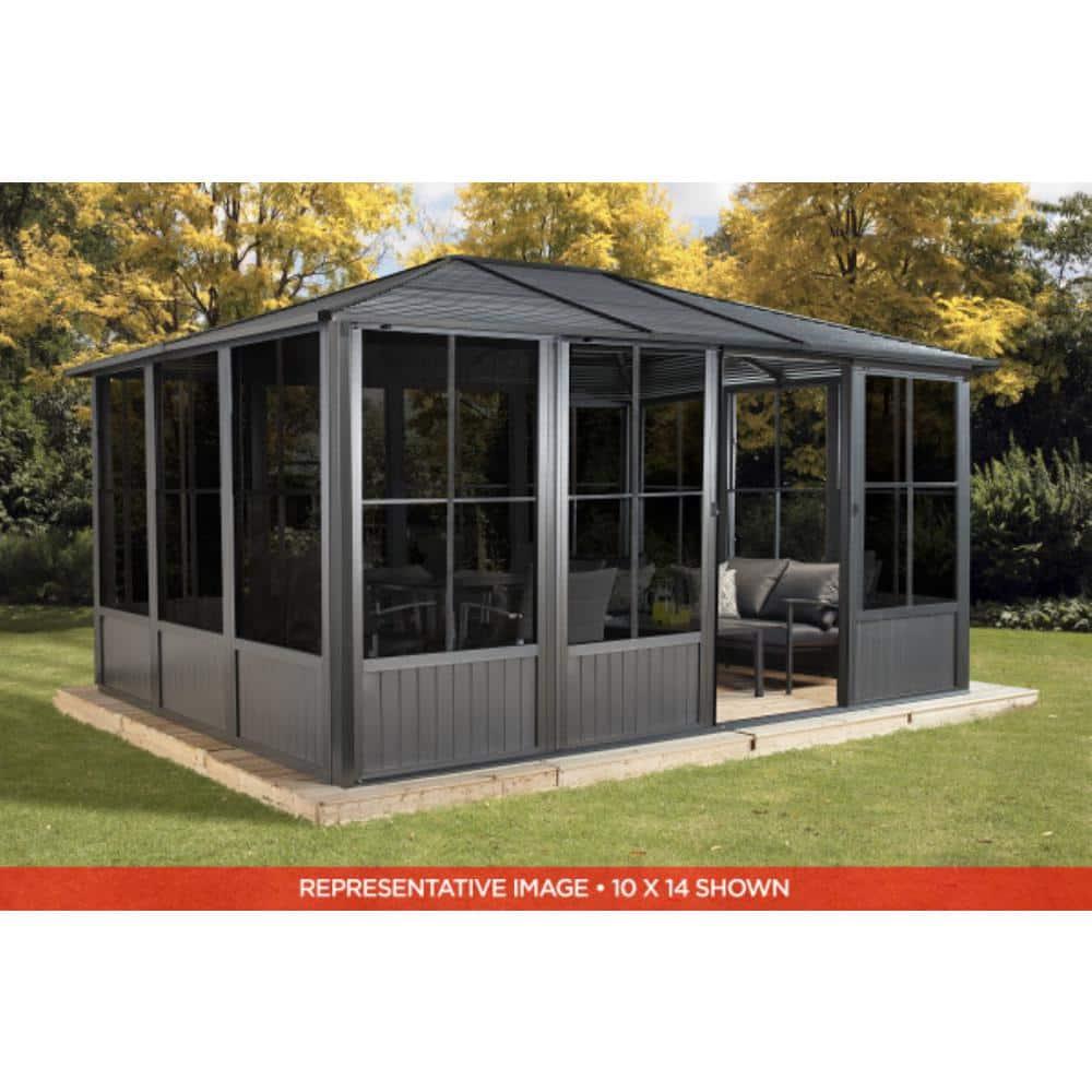 Sojag 10 Ft. W x 17 Ft. D Aluminum Patio Gazebo