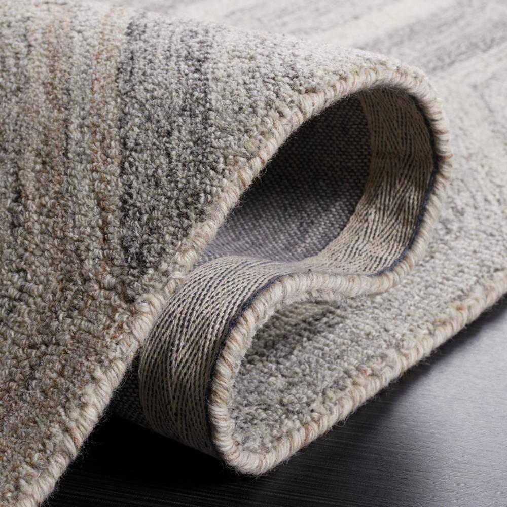 Abstract ABT901 Handmade Indoor Area Rug - Grey - 8'x10' - Safavieh