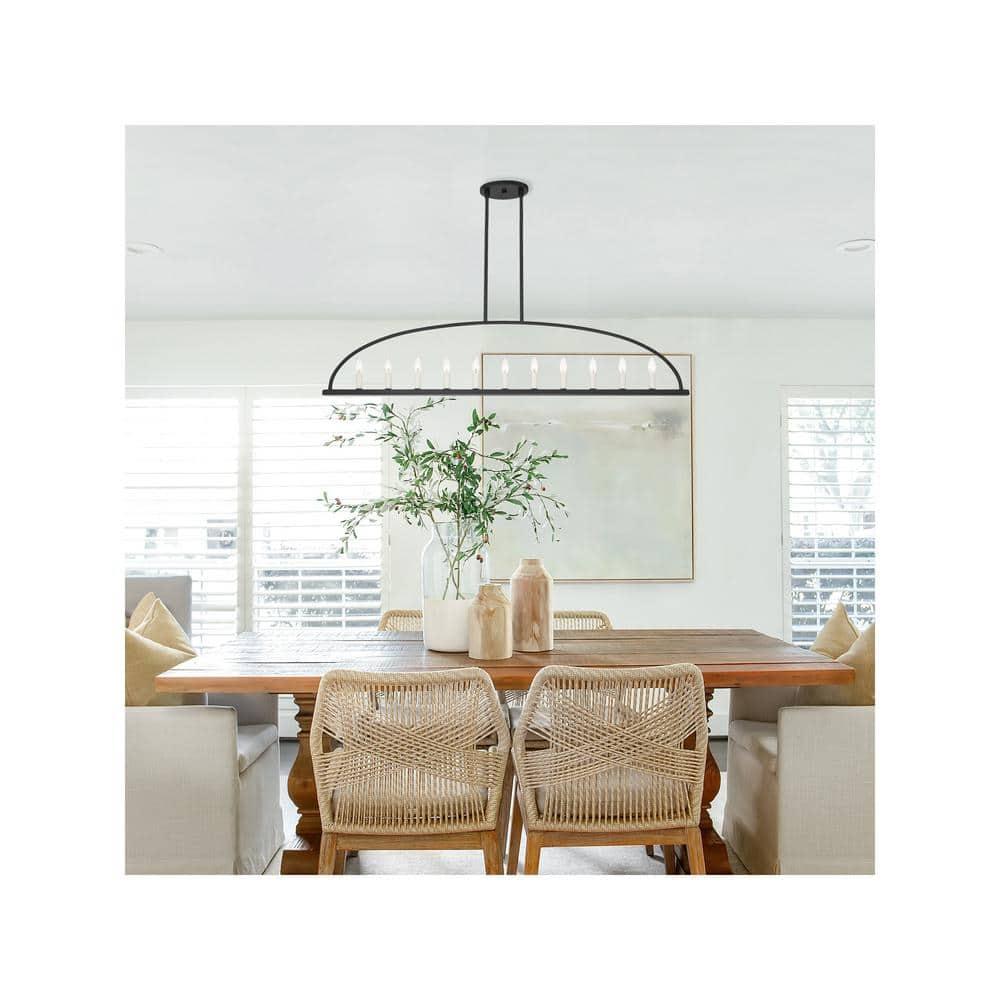 Crystorama Lighting Abbott 11 - Light Chandelier in  Black