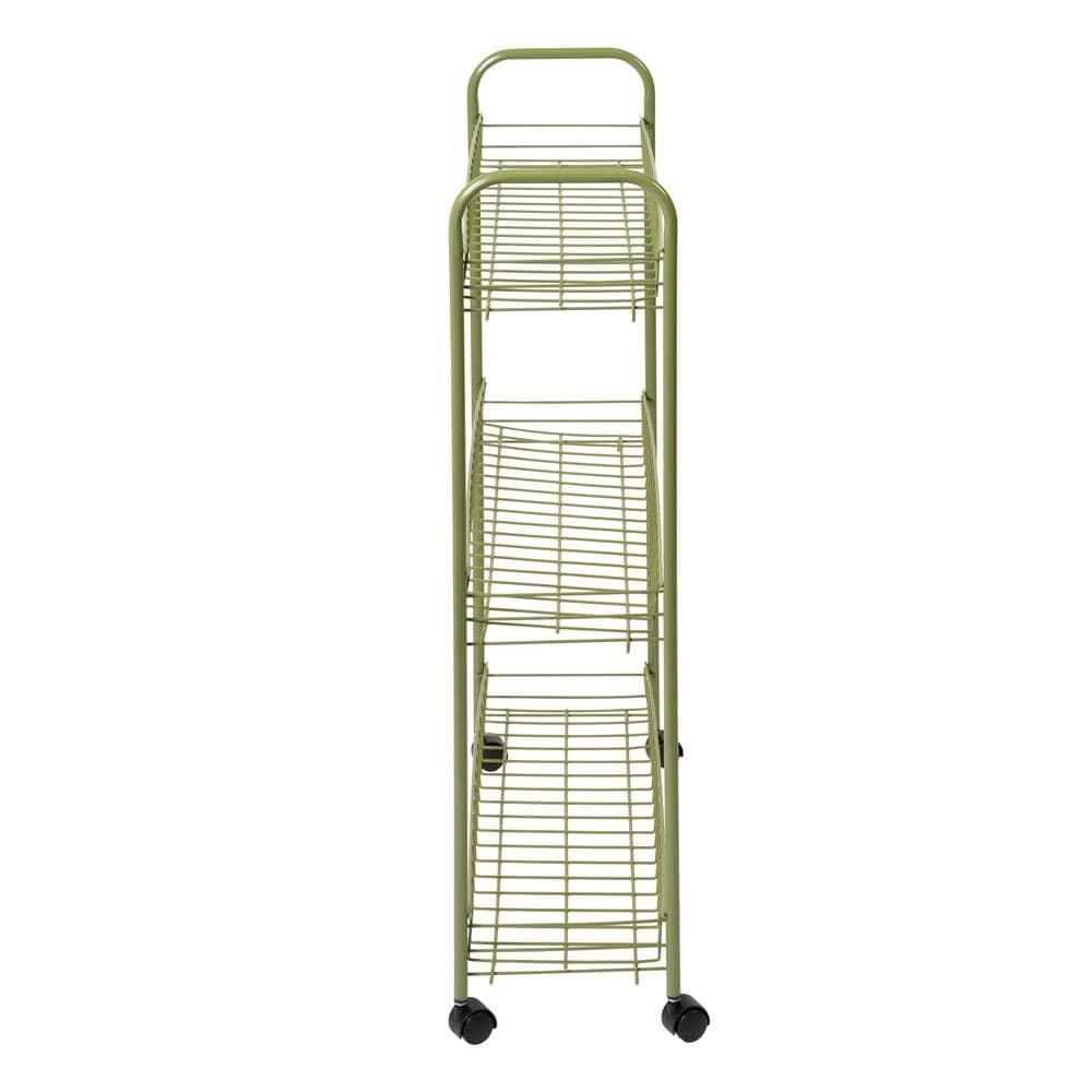 3-Tier Rolling Storage Cart
