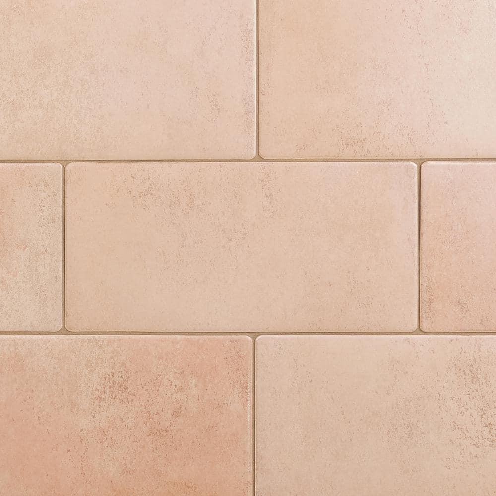 Kaleo 7.08 in. x 14.17 in. Matte Porcelain Terracotta Look Floor and Wall Tile(10.76 Sq. Ft. / Case)
