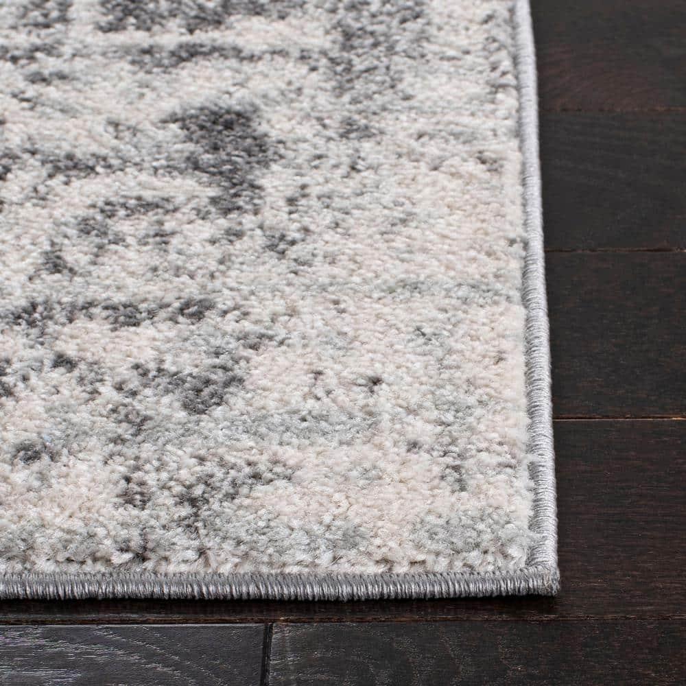 Tulum TUL232 Power Loomed Area Rug - Ivory/Charcoal - 8'x10' - Safavieh.
