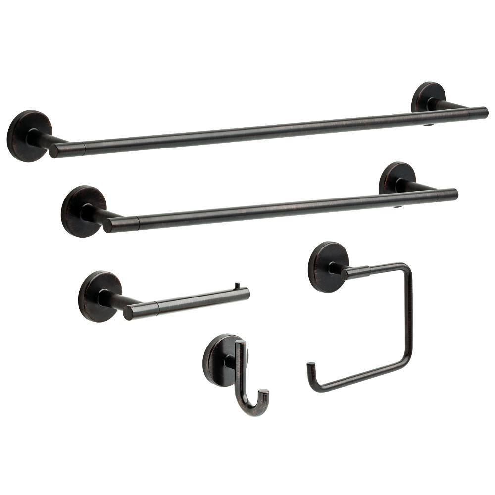 Trinsic 30 in. Wall Mount Towel Bar Bath Hardware Accessory