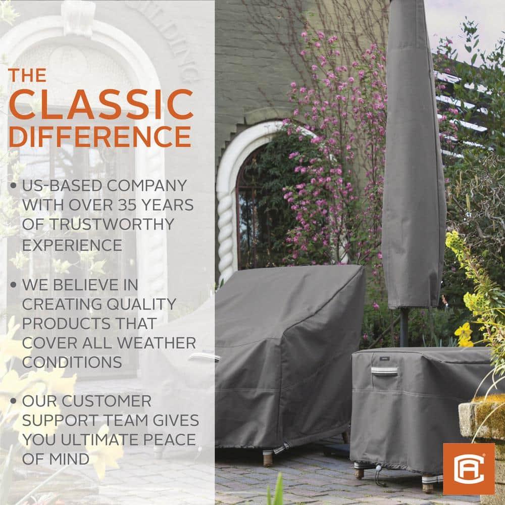 Classic Accessories Ravenna Water-Resistant 140 inch General Purpose Patio Furniture Cover
