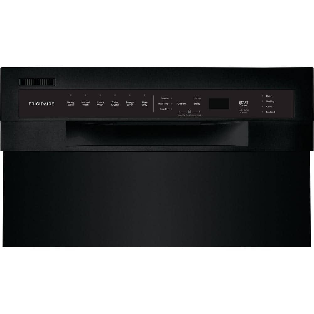Frigidaire Series 18" 52 dBA Built-in Full Console Dishwasher with Cycle Status Indicators