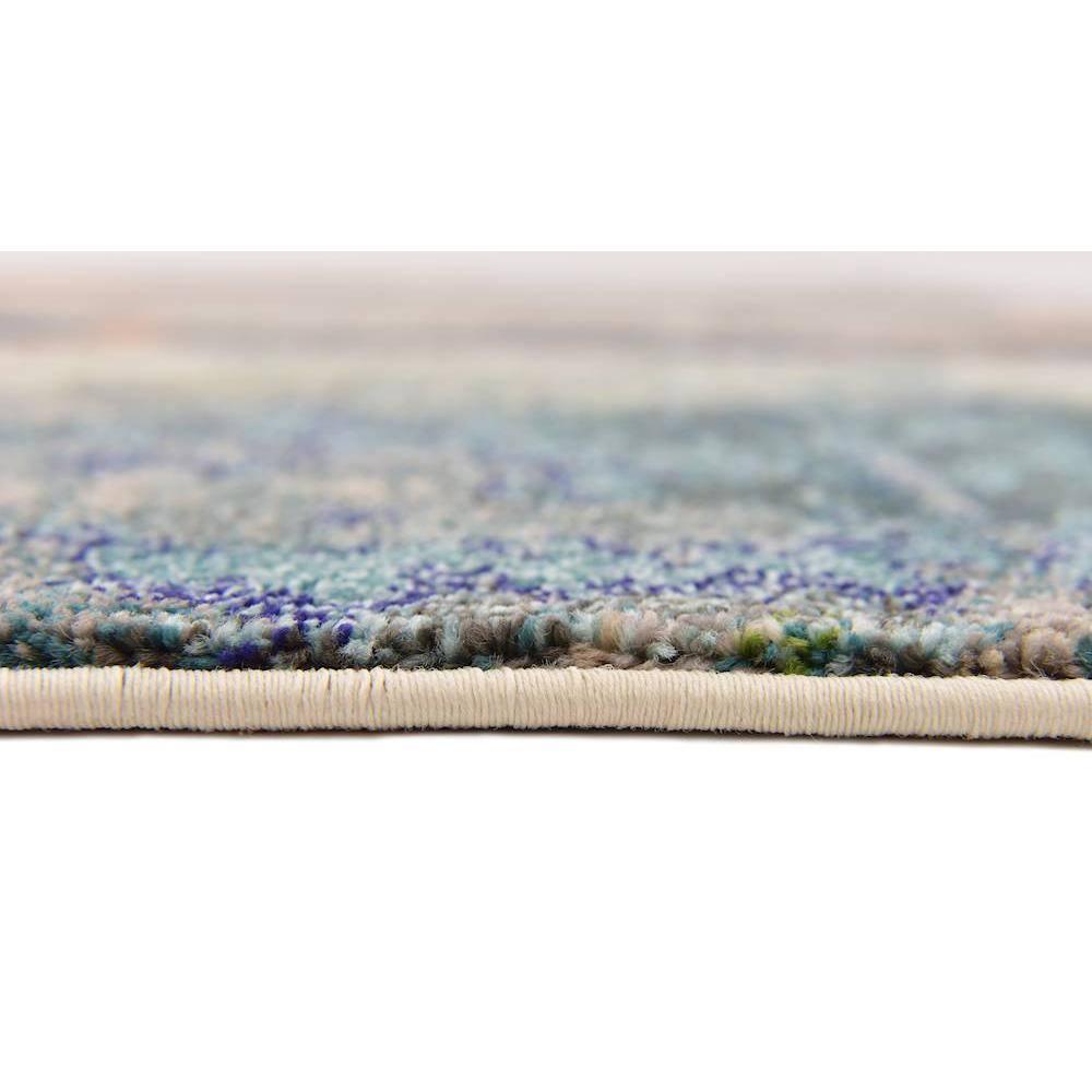 8' x 10' Vibrant Abstract Multi Synthetic Area Rug
