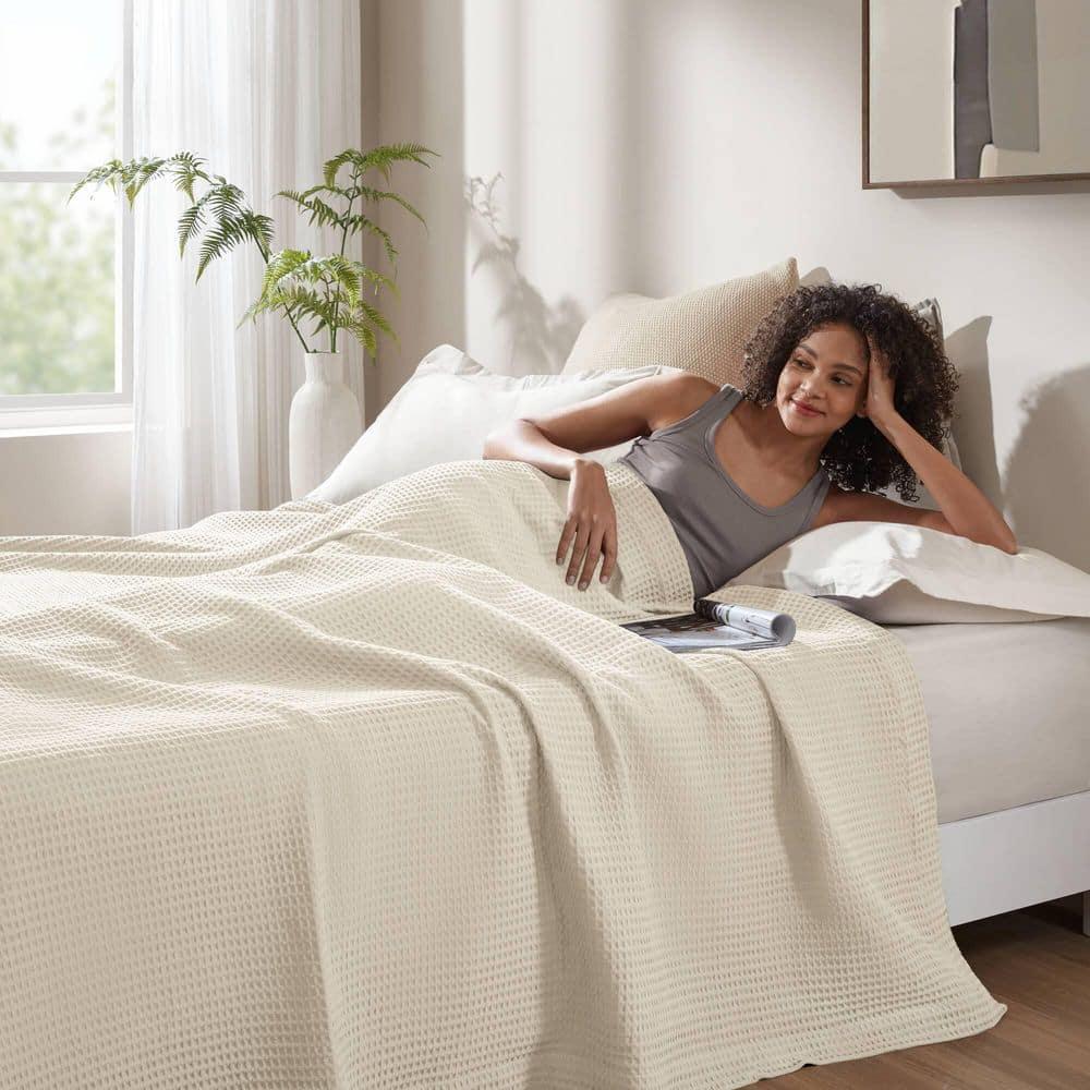 Waffle Weave Cotton Blanket