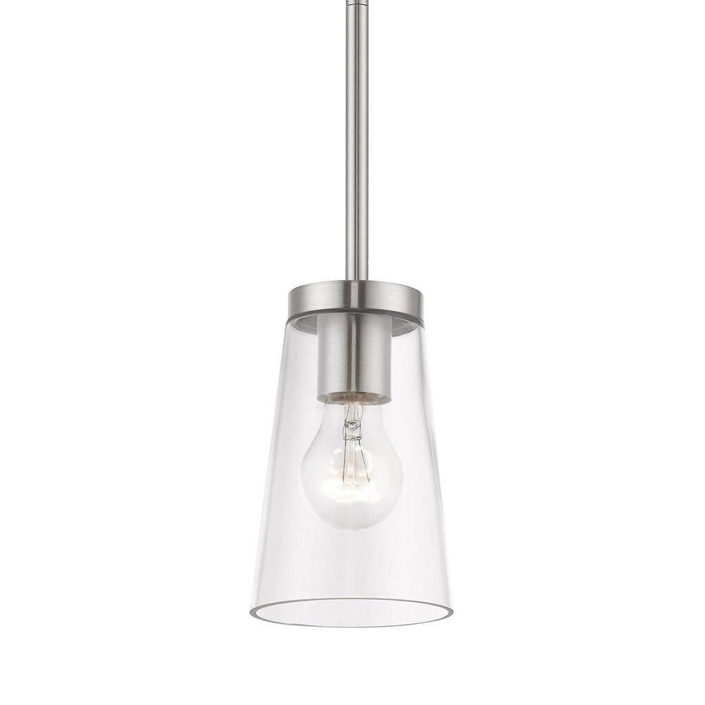 Livex Lighting Cityview 1 - Light Pendant in  Brushed Nickel