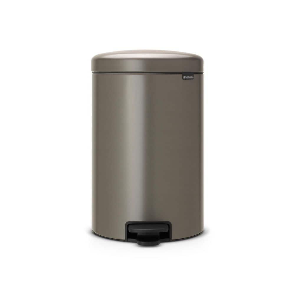 Brabantia Newicon Step On Trash Can, 5.3 Gallon (20 Liter)