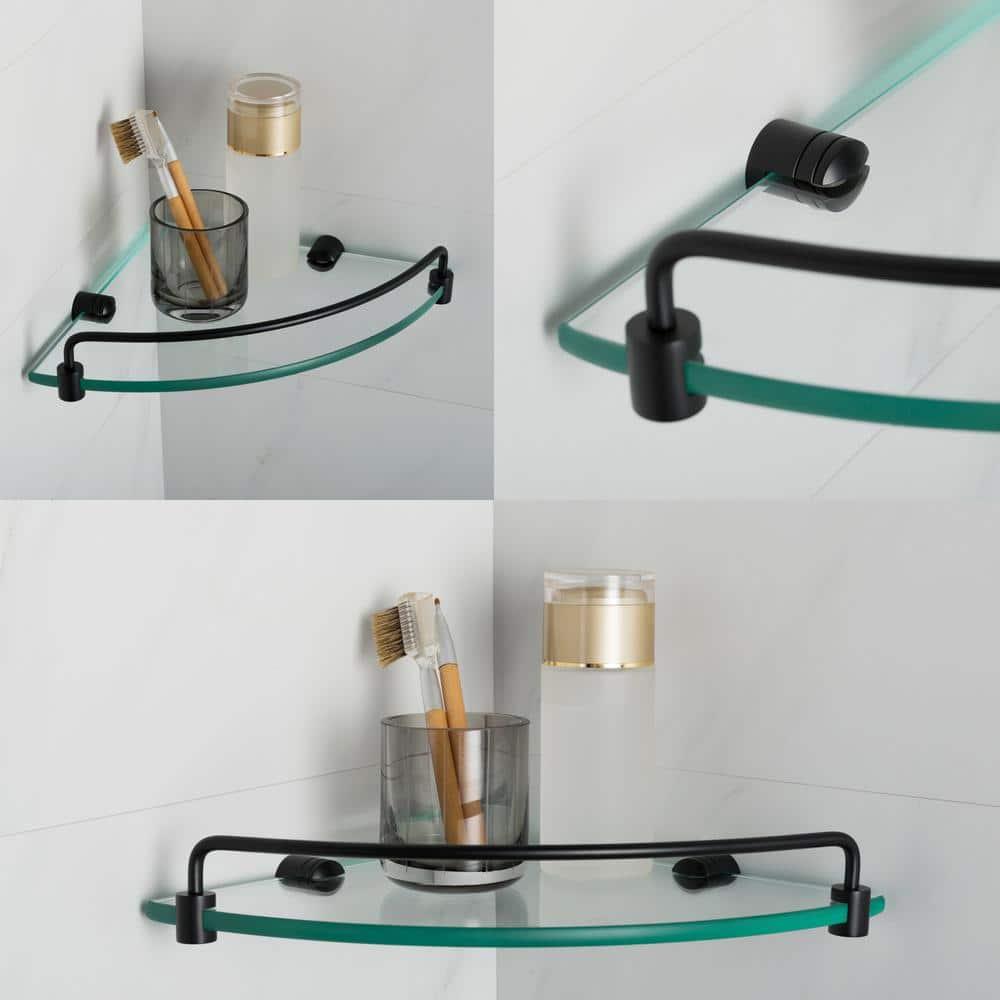 Kraus Elie Triangle Metal Corner Shelf