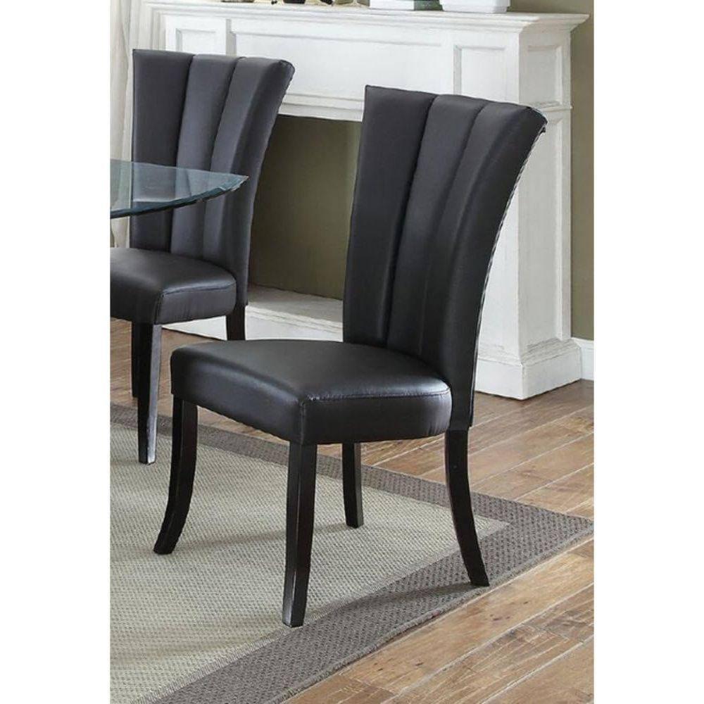 A&J Homes Studio Faux Leather Upholstered Side Chair (Set of 2)