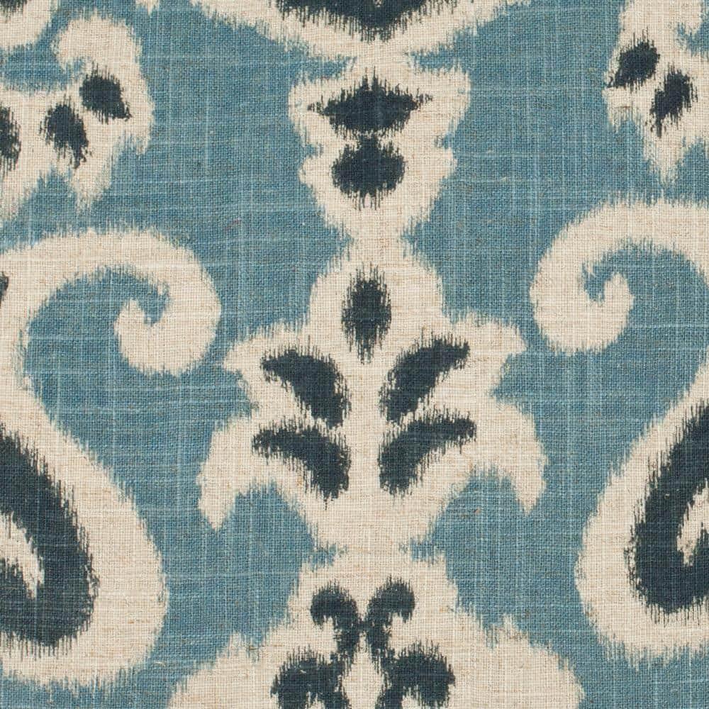 Safavieh Brian Paisley Feather Linen Reversible Throw Pillow (Set of 2)