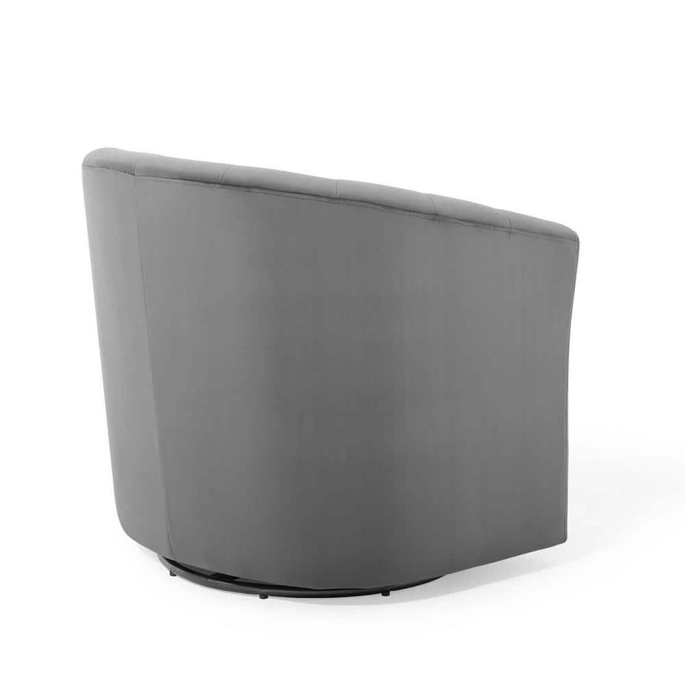 Modway Prospect Performance Velvet Swivel Armchair