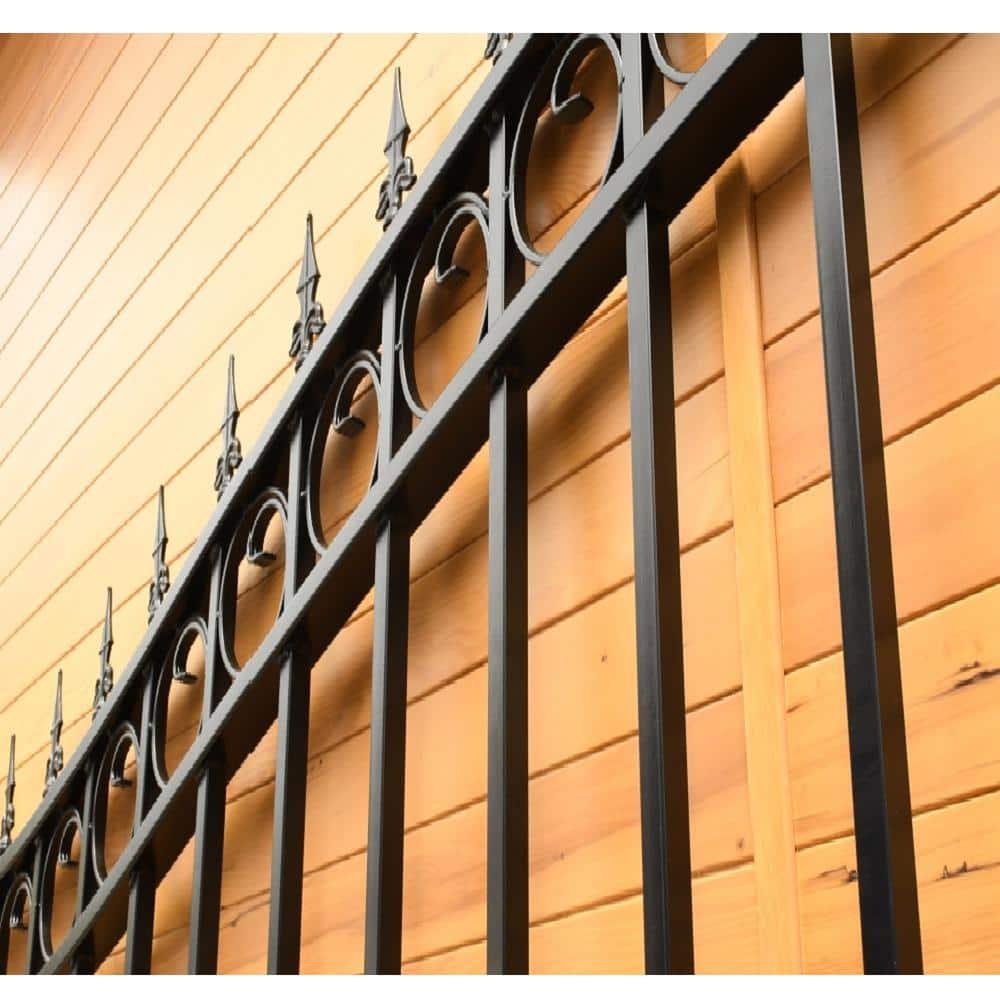 ALEKO London Black Metal Gate