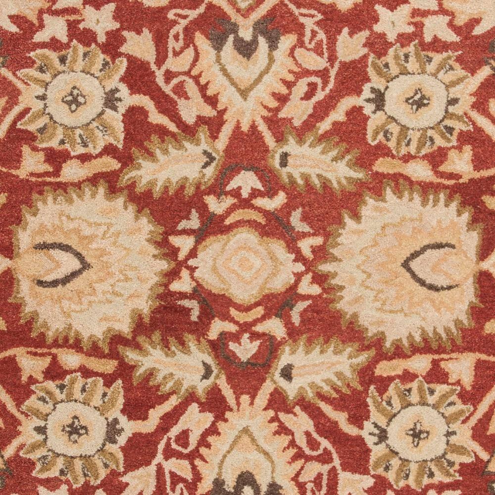 Anatolia AN512 Hand Tufted Indoor Area Rug - Rust/Green - 6'x9' - Safavieh