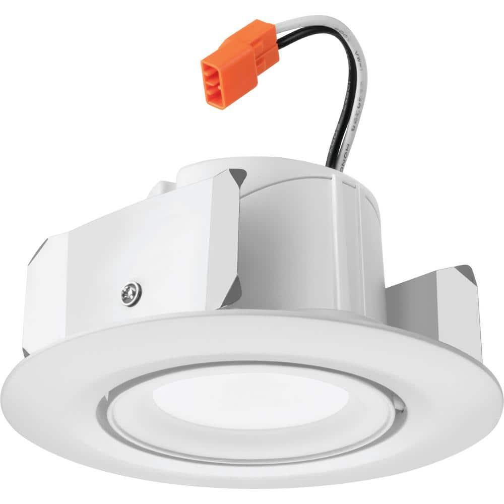 4'' Selectable Color Temperature Dimmable IC Rated Standard Recessed Lighting Kit