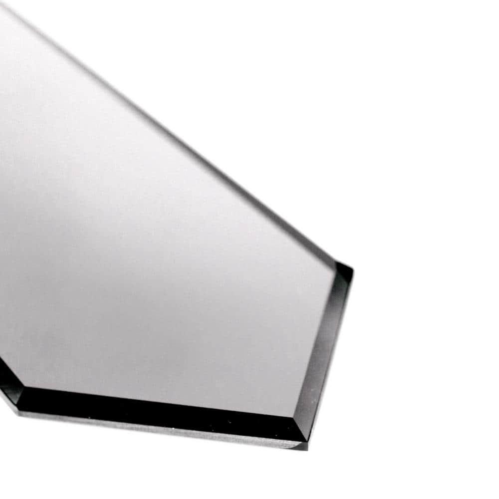 Abolos Reflections Matte 3" x 12" Beveled Glass Tile