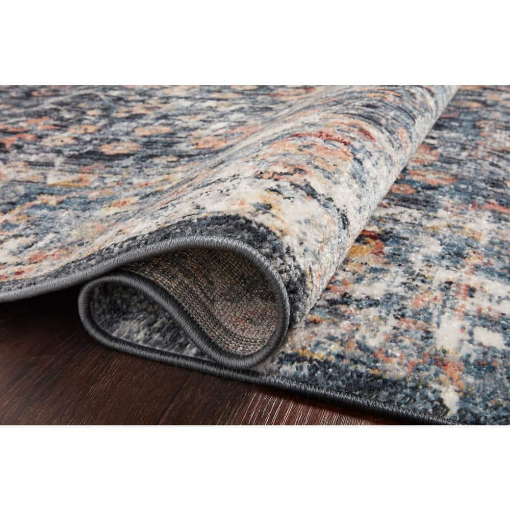 Loloi II Cassandra Collection CSN-05 Blue / Multi Oriental Area Rug 7'-10" x 10'