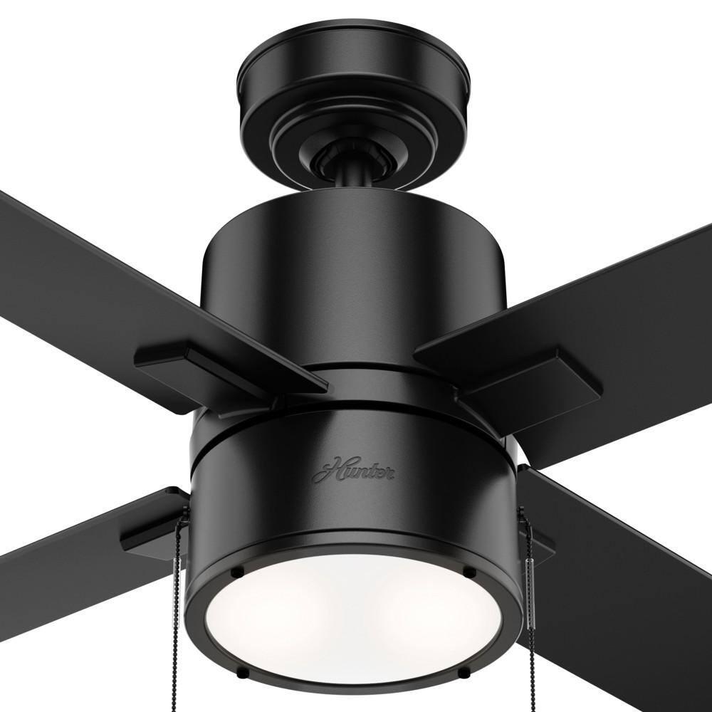 Hunter Fan 42" Beck 4 - Blade Standard Ceiling Fan with Pull Chain and Light Kit Included